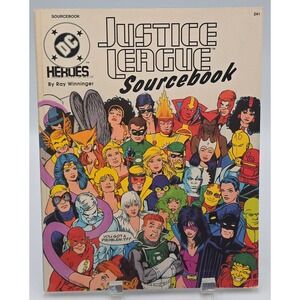 DC Comics RPG‎ Justice League Sourcebook By Ray Willinger 1986 Roleplaying game